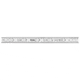Mitutoyo America 150mmx6in Full Flexible Steel 504-182-207, Unit EA