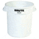 Rubbermaid 55gal Brute Container W/o Lid 640-2655-GRAY, Unit EA