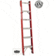 Louisville Ladder 6ft Fiberglass Classic Shelf L 443-FH1006, Unit EA