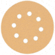 ORS Nasco 5in 8-hole 120 Grit Hook 115-DW4311, Unit PK