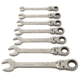 ORS Nasco 7pc Ratcheting Wrench Set Pivo 181-FRP7, Unit PK