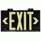 Jessup Glo Brite Eco Framed Exit Sign 397-7022-B, Unit EA