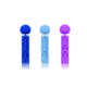 Owen Mumford Unilet Lancets Micro-Thin, Box of 100pcs, Purple, 33g, AT0585-BX