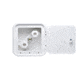 Phoenix Faucets By Valterra Spray-Away Two-Handle Hot And Cold Outlet With Quick Connect, White, PF247201