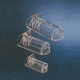 Plas-Labs Rodent Restrainer Flat Btm Xl 544-RR