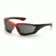 Pyramex Accurist Black/Red Padded Frame/Gray Anti-Fog Lens, Box SBR8720DTP