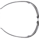 Pyramex Alair Safety Glasses - Indoor/Outdoor Mirror Lens, I/O Mirror Frame S3280S