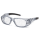 Pyramex Emerge Plus Protection Clear Top +2.5 Insert Reader Lens w/Gray Frame, Gray SG9810TR25