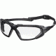 Pyramex Highlander Safety Glasses - Clear Anti-Fog Lens, Black Frame SBB5010DT