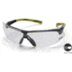 Pyramex Onix Safety Glasses - Clear Anti-Fog Lens, Hi Vis Green Frame SGR4910ST