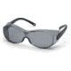 Pyramex OTS Safety Eyewear - Gray Lens, Black Frame S3520SJ
