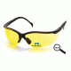 Pyramex V2 Reader Amber Lens Safety Glasses, +2.0 Reading Lens SB1830R20