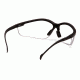 Pyramex V2 Readers Glasses - Clear + 1.5 Lens, Black Frame SB1810R15