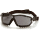 Pyramex V2G Safety Glasses w/Gray H2MAX Anti-Fog Lens, Black, GB1820STM