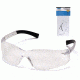 Pyramex Ztek Safety Glasses - Clear Lens, Clear Frame S2510S7