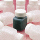 Qorpak Rectangular Bottles, High-Density Polyethylene, Wide Mouth, Qorpak 3M02BWFC
