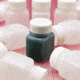 Qorpak Rectangular Bottles, High-Density Polyethylene, Wide Mouth, Qorpak 3M33QWFC