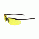 Radians 103 Matte Black Half Frame Lightweight Anti-Fog Lens, Matte Black, One Size MP103-41C