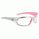 Radians Bone Collector Covey Shooting Glasses Indoor/Outdoor Lens Silver/Pink Frame