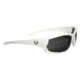 Radians Bone Collector Covey Shooting Glasses Smoke Lens/White Frame