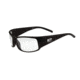 Radians M&amp;P MP101 Shooting Glasses Clear Lens Black Full Frame