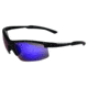 Radians S&amp;w Performance 12-pack Shoot Glasses Black Frame Blue Lens