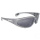 Remington Shooting Glasses, Silver Frame, Smoke Lens T70-20