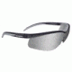 Remington T-72 Safety Glasses, Black Frame, Silver Mirror Lens - T72-60C