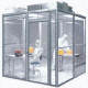 Simplex Strip Doors Cleanroom Airlock 10X12 Clear AL1012S