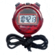 Sper Scientific Transparent Red Stopwatch 810013R, Unit EA