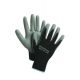 Sperian Glove Bk Poly/grey Pu Palm Xl WE210-XL, Unit PK