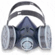 Sperian Personal Protective Equipment 1/2 Mask Premier S-SER Elas Md 312500
