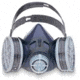 Sperian Personal Protective Equipment 1/2 Mask Premier T-SER Prb Med 312099