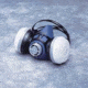 Sperian Personal Protective Equipment 1/2 Mask Valuair Pls S-SER Med 302599