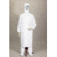Superior Uniform Frock ZIPPER/SNAP Wh Poly 3XL 3454-3XL