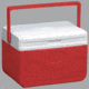 Therapak Cooler Fliplid 6 Red (6/cs) 56230G, Unit CS