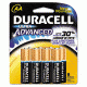United Stationers Battery Ultra Aaa 8/pk DURMX2400B8Z, Unit PK
