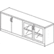 United Stationers Cabinet Lo 72x19x29.5 My MLNVLCCMAH, Unit EA