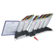 United Stationers Display Extension Set Gy DBL569810, Unit EA