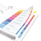 United Stationers Index Bndr Ltr Ast St8 AVE11133, Unit ST