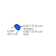 Upchurch Frit Ss .062X.062X.200 0.5UM A-418