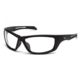 Venture Gear Tactical Howitzer Safety Glasses w/Clear Anti-Fog Lens, Black, Universal, VGSB1310T