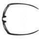Venture Gear Waverton Safety Glasses w/Silver Lens, Brown, VGSB1170DB