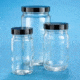 VWR AC Medium Round Bottles, Clear, Wide Mouth VW5711670B Bottles Only