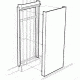 Vwr Acc Ver Pipe Encl 90X22X4 CFL-0193-65