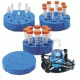 VWR Accessories for and Signature Vortex Mixers 945208 Single Tube Holder And Adapters Microtube Adapter For Single Tube Holder, Holds Twenty-Four 0.5mL Tubes