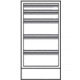 Vwr Base Unit 5 Dwr 18X22X36 CFD-2382-10