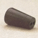 VWR Black Rubber Stoppers, Two-Hole 5.5M292