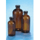 VWR Boston Round Bottles, Amber, Narrow Mouth VW5120422C26 Bulk Packs With Unattached Caps In Bags