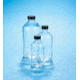 VWR Boston Round Bottles, Clear, Narrow Mouth VW5111628B Bottles Only